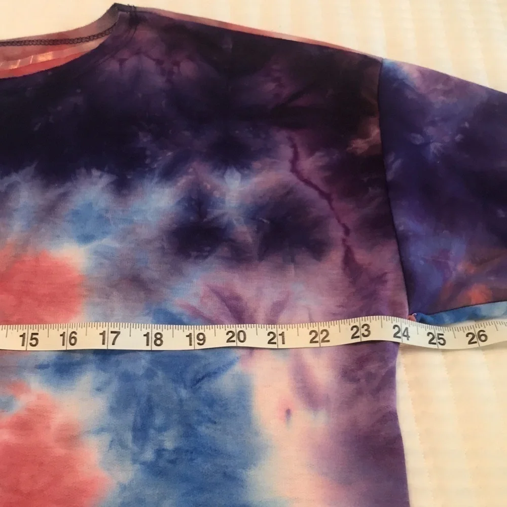 NWT Jenni Tie Dye Pajama Top